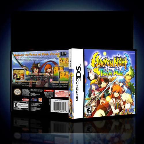 Summon Night Twin Age - NDS Case Only - KeeranSales