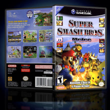 Load image into Gallery viewer, Super Smash Bros Melee GameCube Case Reproduction - KeeranSales
