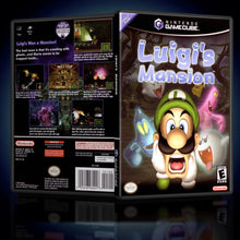 Load image into Gallery viewer, Luigi&#39;s Mansion Single Disc Case GameCube Case Reproduction - KeeranSales
