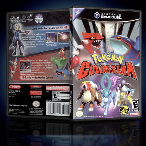 Pokemon Colosseum Single Disc Case GameCube Reproduction - KeeranSales