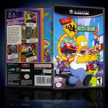 Load image into Gallery viewer, The Simpsons Hit And Run Disc Case GameCube Reproduction - KeeranSales
