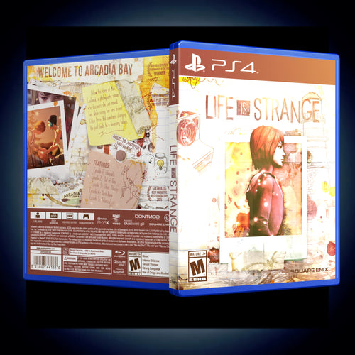 Life Is Strange Alt - PS4 Case Replacement - No Game - KeeranSales