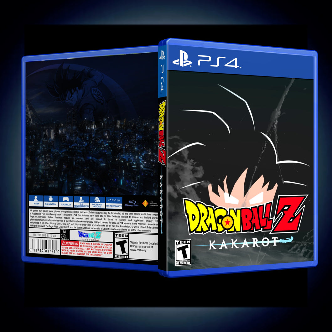 Kakarot Alt - PS4 Case Replacement - No Game - KeeranSales