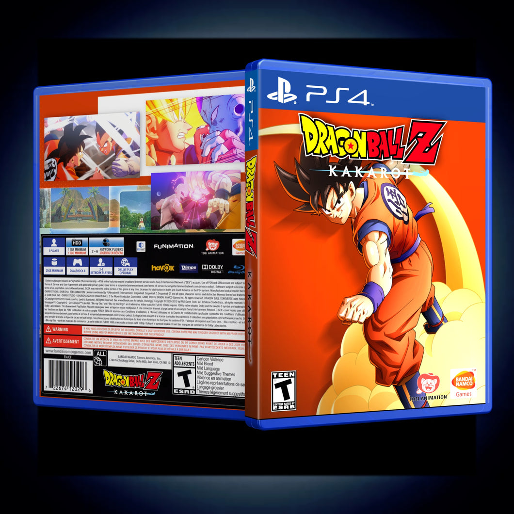 Kakarot - PS4 Case Replacement - No Game - KeeranSales