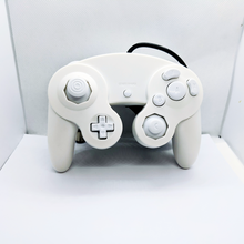 Load image into Gallery viewer, White on White GameCube Controller, NGC White Custom Gamepad For Gamecube, Wii, Wii U &amp; Switch
