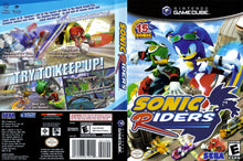 Load image into Gallery viewer, Sonic Riders Disc Case GameCube Reproduction - KeeranSales
